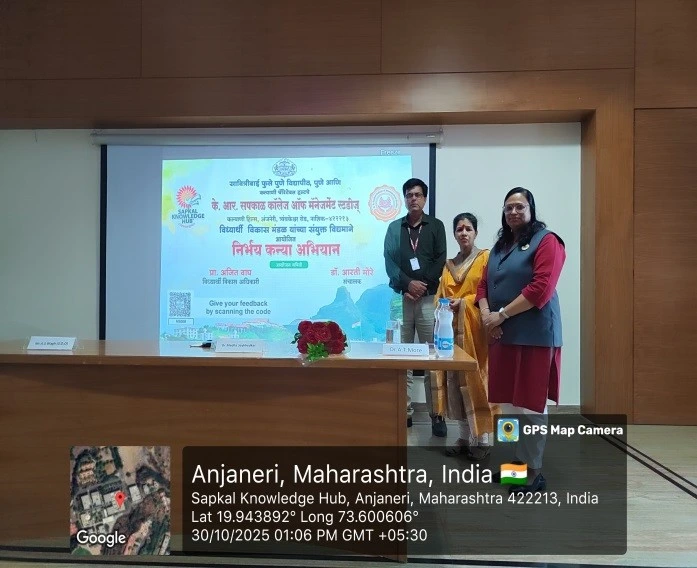 Guest Lecture on Gender Equality Under Nirbhay Kanya Abhiyan