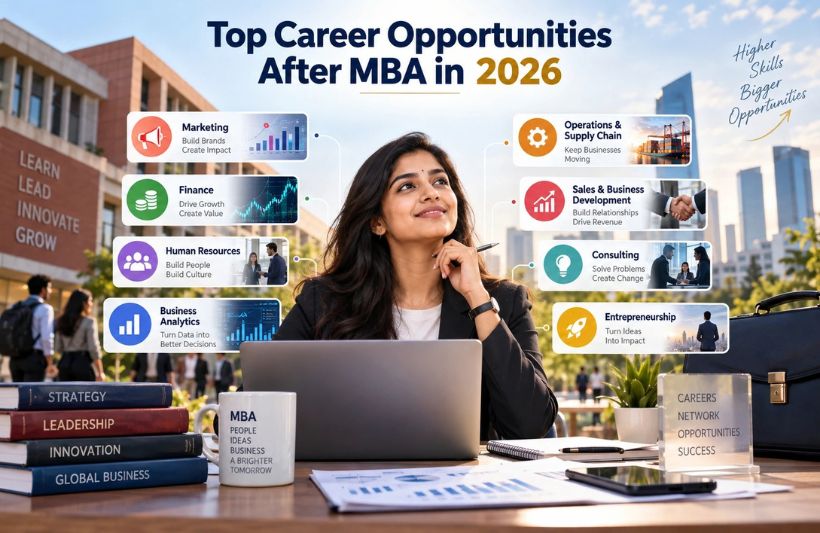 Top Career Opportunities After MBA in 2026